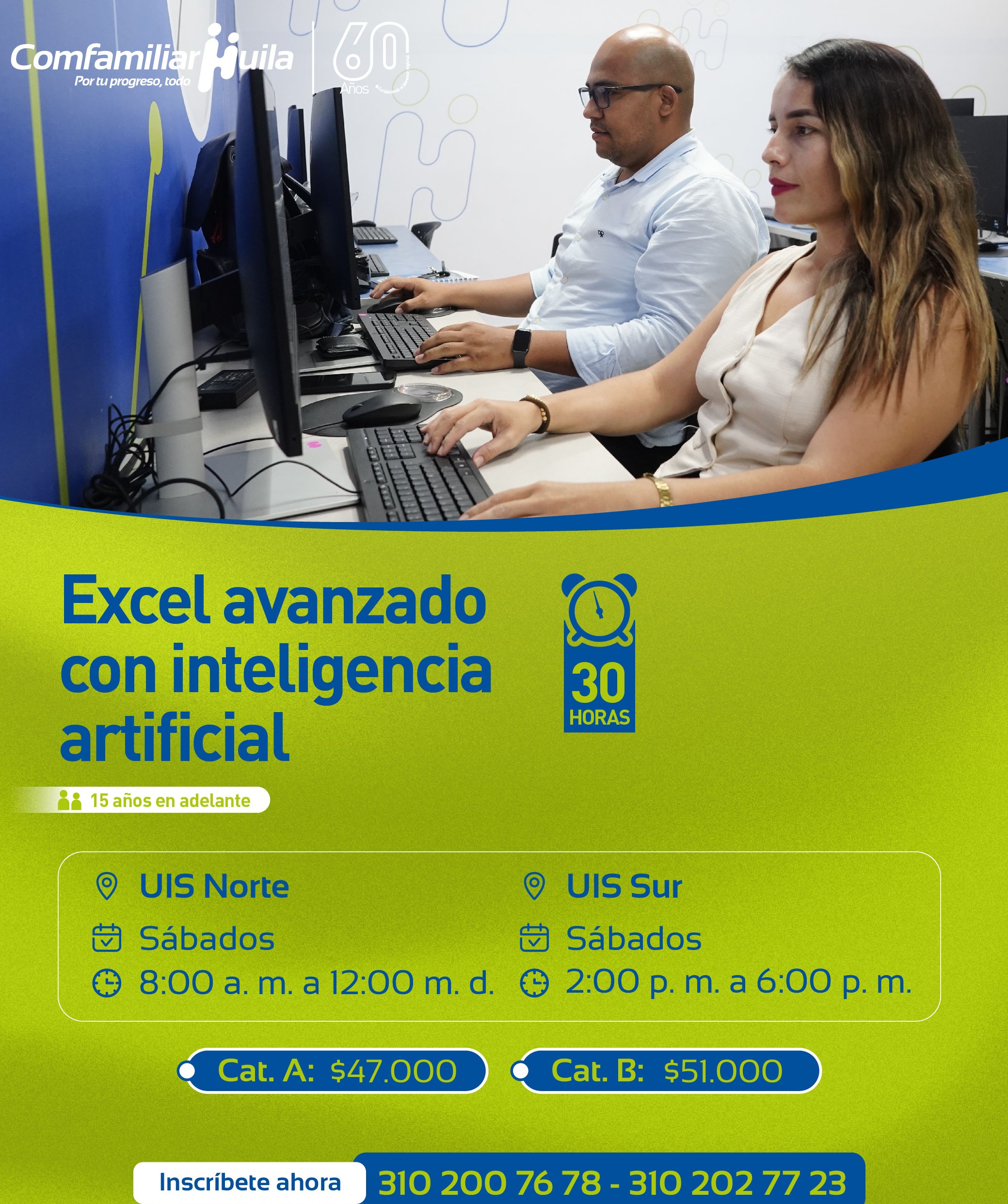 Excel Avanzado Presencial Con Inteligencia Artificial